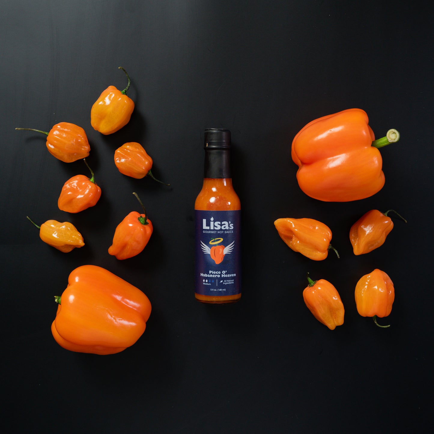 Piece o' Habanero Heaven Hot Sauce