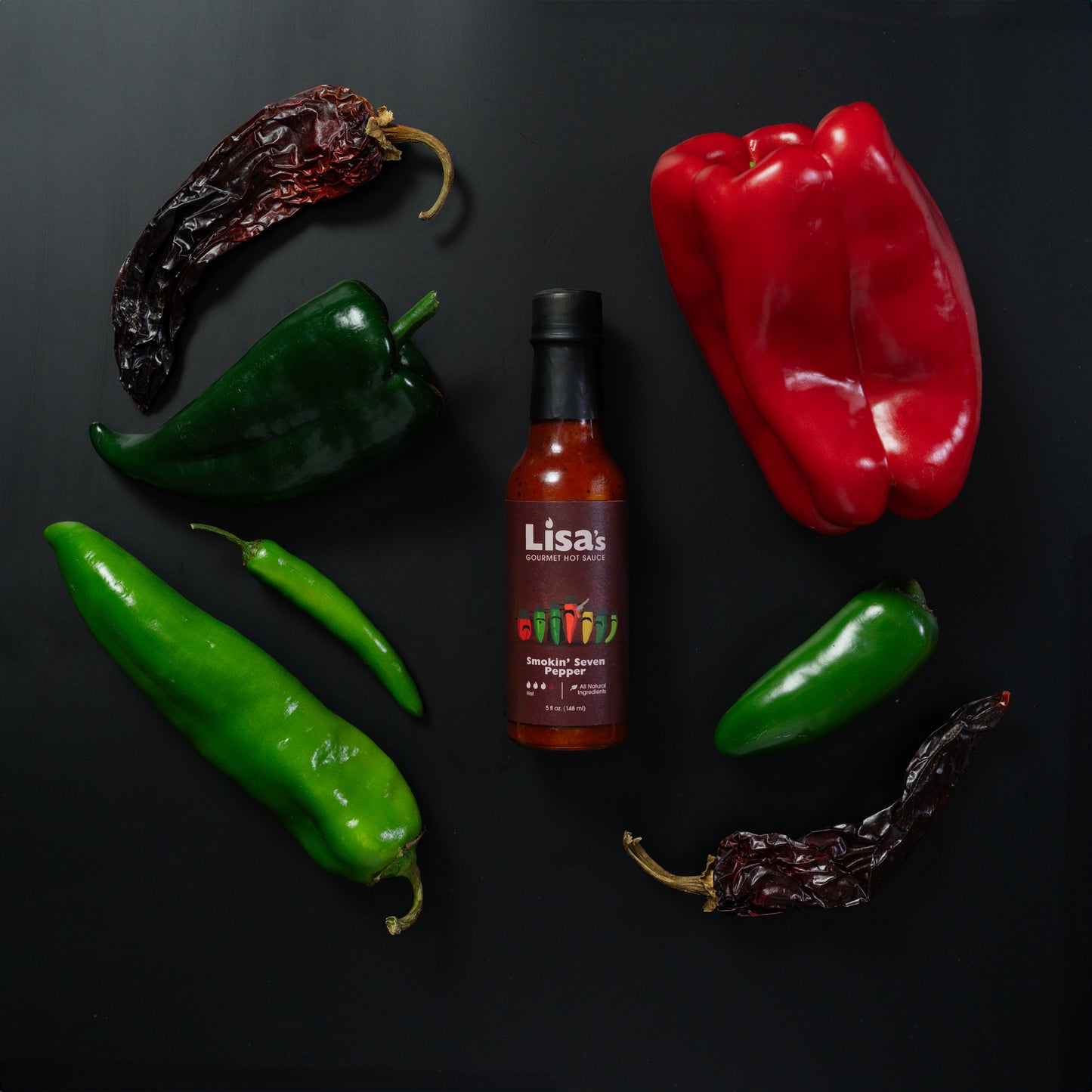 Smokin' Seven Pepper Hot Sauce